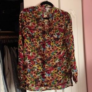2/$20 Dynamite Floral Blouse